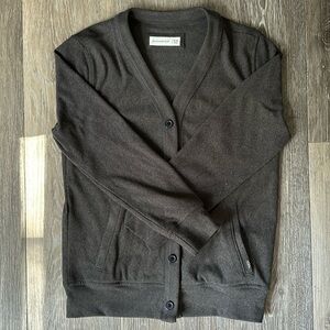 Abercrombie kids button up sweater